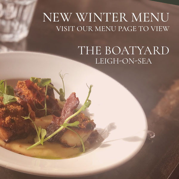 Leigh on Sea Restaurant The Boatyard, Southend